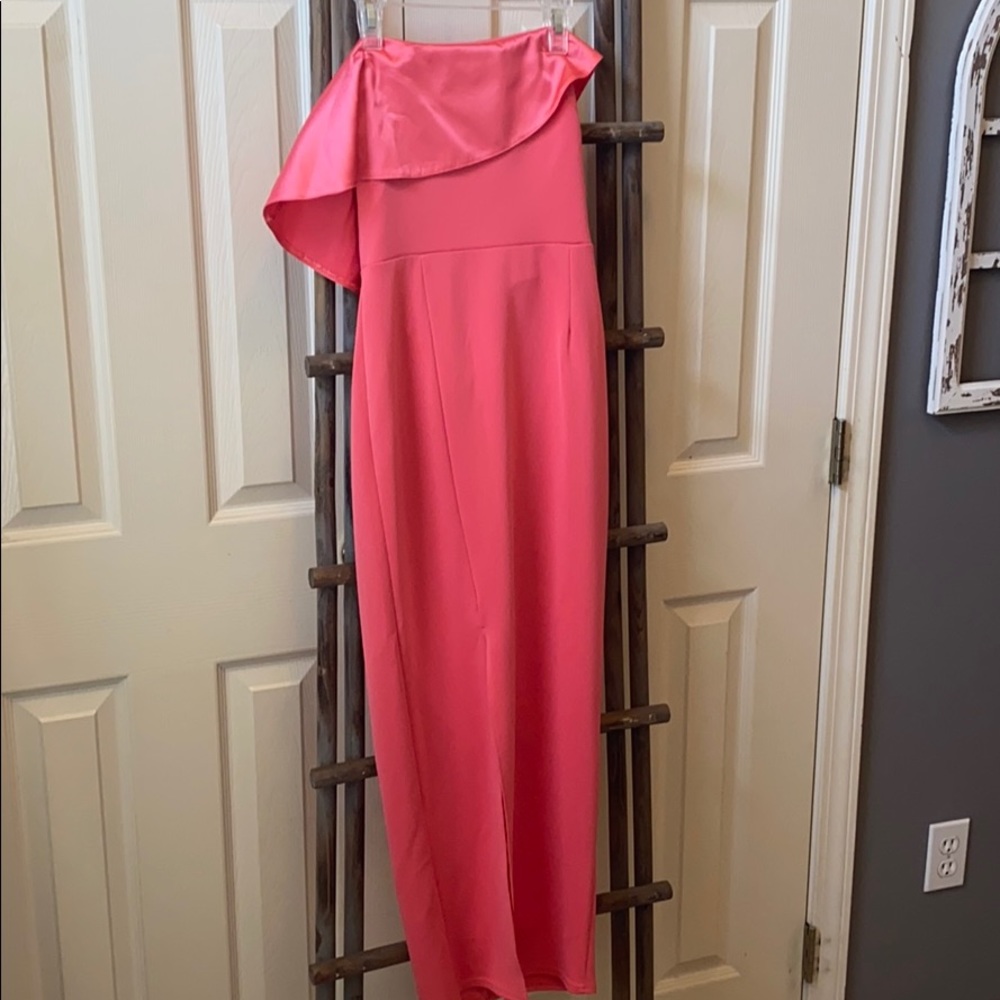 Pink midi/maxi dress